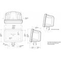 Scanstrut SPR-8-RM ScanPod Rail Pod for Displays Up To 9" (Raymarine)