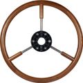 Stazo Type 20 Wooden Rimmed Marine Steering Wheel (400mm)
