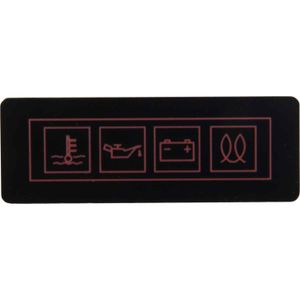 ASAP Electrical Multifunctional Warning Lamp Panel (12V)