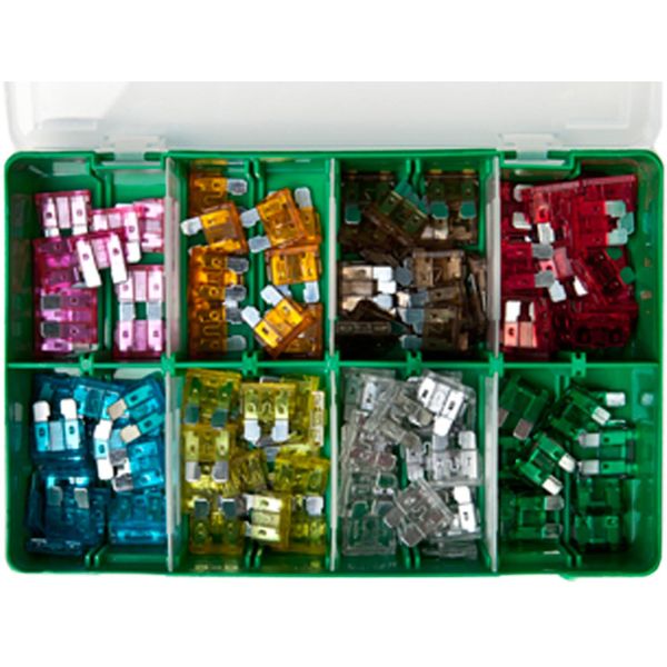 AMC Blade Fuse Assortment Box (130 Pack)