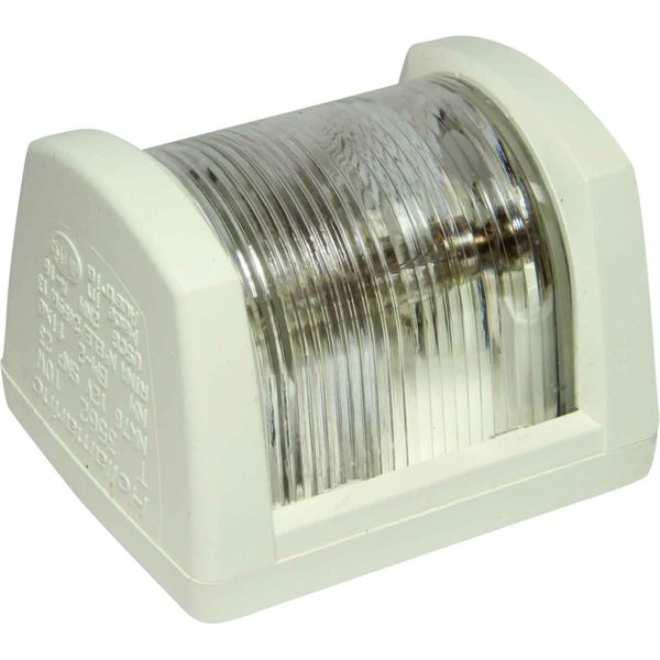 Hella 3562 Masthead White Navigation Light (White Case / 12V / 10W)