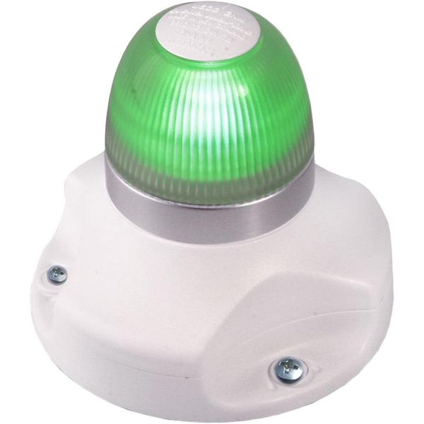 Hella NaviLED 360 All Round Green Navigation Light (White / 9-33V)