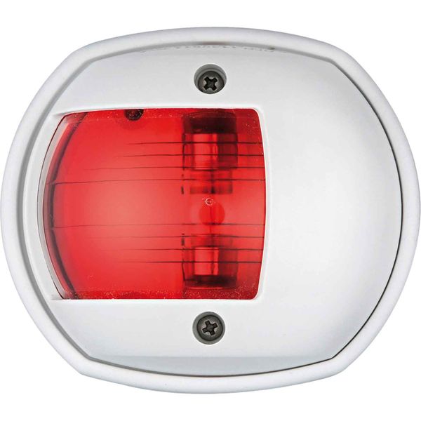Osculati Compact Port Red Navigation Light (White Case / 12V / 10W)