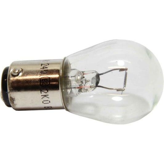 ASAP Electrical Tungsten Light Bulb with BA15d Fitting (24V / 12W)