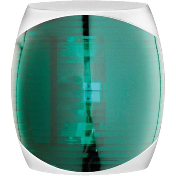 Osculati Starboard Green LED Navigation Light (White, 12 & 24V)