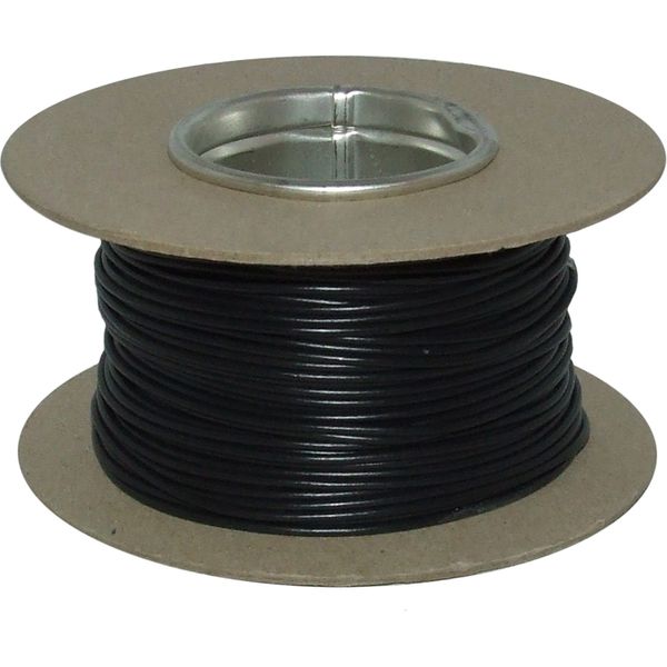 AMC 1 Core 1mm² Black Thin Wall Cable (50m)