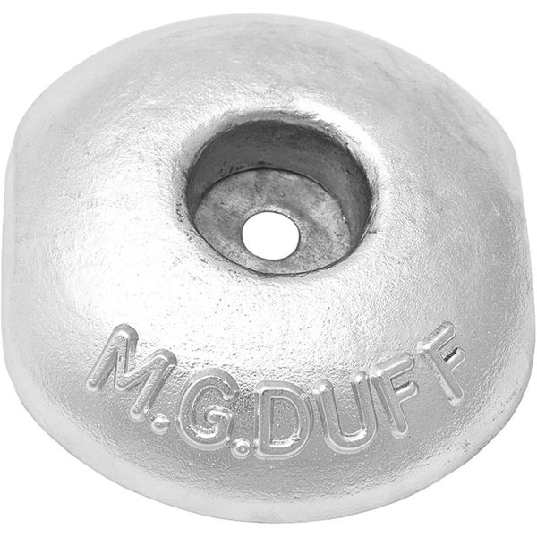 MG Duff ZD58 Disc Shaped Zinc Hull Anode for Salt Waters (2.2kg)