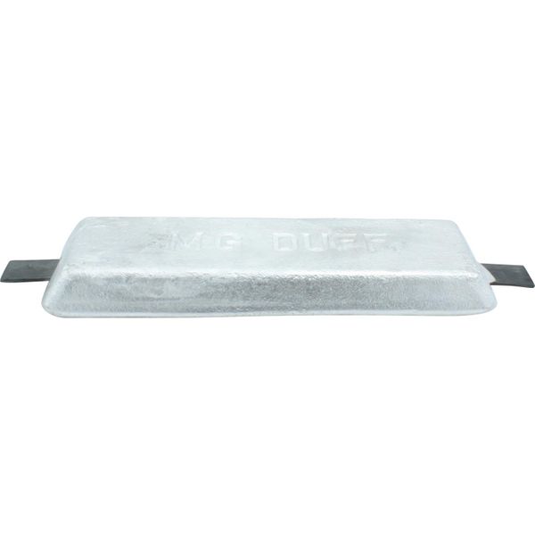MG Duff AD60 Straight Aluminium Hull Anode (Salt / Brackish / 2.5kg)