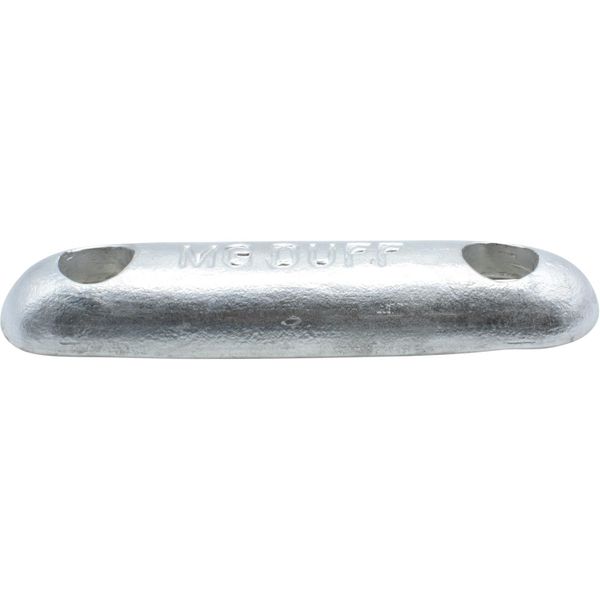 MG Duff AD78B Straight Aluminium Hull Anode (Salt / Brackish / 1.7kg)