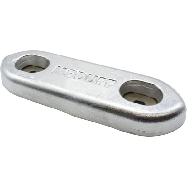 MG Duff AD60B Straight Aluminium Hull Anode (Salt / Brackish / 3kg)