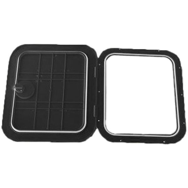4Dek Black Plastic Inspection Hatch (370mm x 251mm)