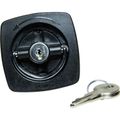 Perko 0931 Locking Flush Latch (With Number 3 Cam Bar & Keys / Black)