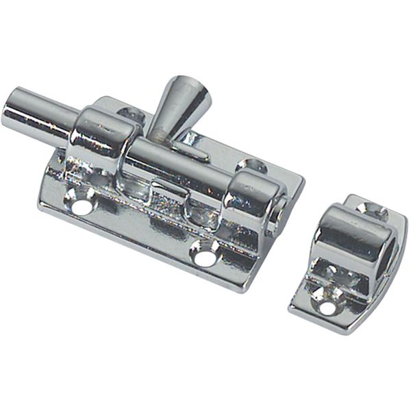 Foresti & Suardi Chrome Plated Brass Latch (60mm)