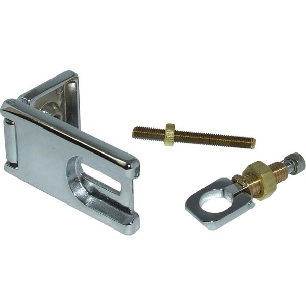 Osculati Chrome Plated Brass Folding Lockable Latch (89mm x 32mm)