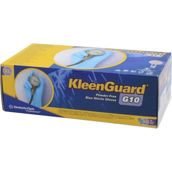 ASAP Premium Powder Free Nitrile Blue Gloves (XL / Pack of 90)