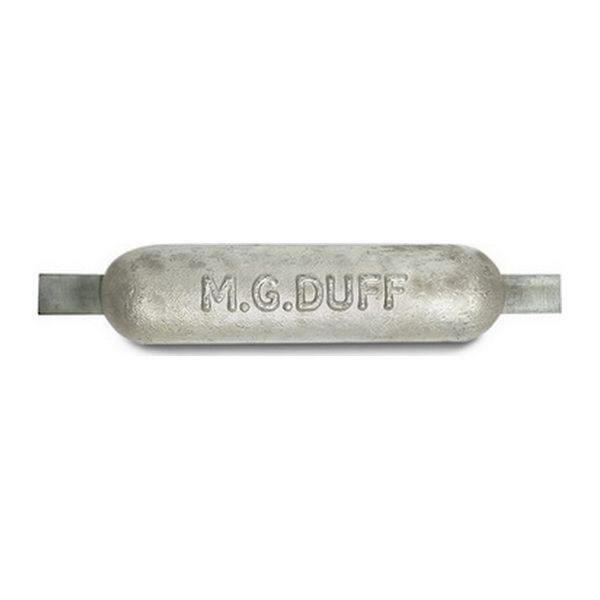 MG Duff MD78 Straight Magnesium Hull Anode for Fresh Waters (1.5kg)