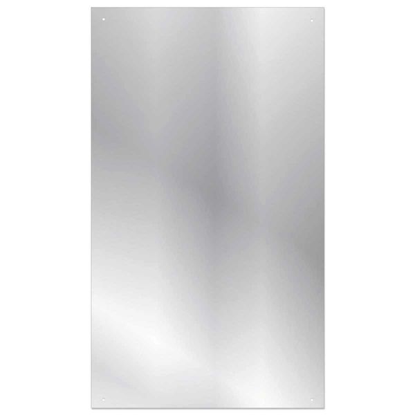 Rectangular Glass Mirror with Pre-drilled Holes 800 x 300mm