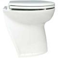 Jabsco Deluxe Flush Raw Water Electric Toilet (12V / 17" / Angled)