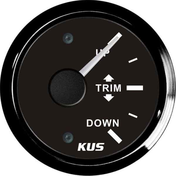 KUS Trim Level Gauge (Euro Resistance / Black Stainless Bezel)