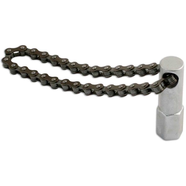 Laser Tools Chain Wrench for Oil Filters Up To 120mm OD