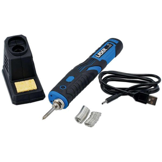 Laser Tools Cordless Rechargeable Soldering Iron (8W)