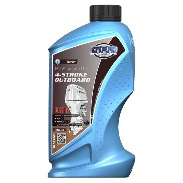 MPM Marine FC-W 4-Stroke Outboard Oil Ehp 10W-40 1 Litre