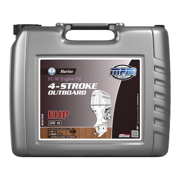 MPM Marine FC-W 4-Stroke Outboard Oil Ehp 10W-40 20 Litre