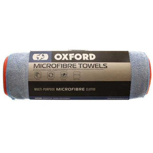 Oxford Mint Multipurpose Microfibre Towels (Pack of 6)