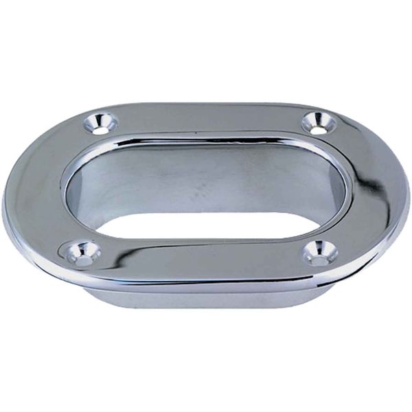 Perko 0752 Chrome Plated Bronze Oval Hawsehole (152mm x 108mm)