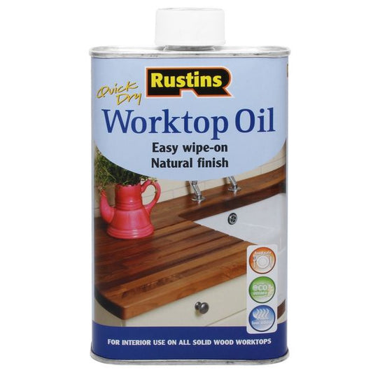 Rustins Quick Dry Worktop Oil (500ml)