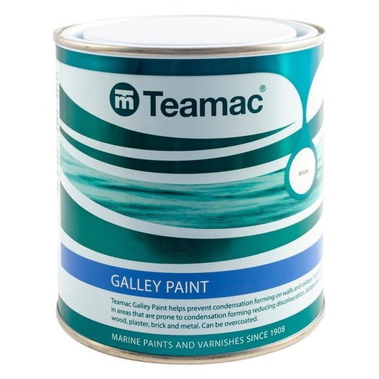 Teamac Anti-Condensation Galley Paint in White (1 Litre)