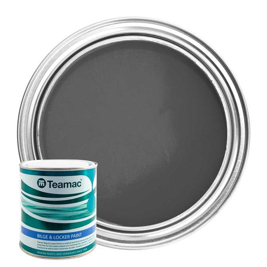 Teamac Grey Bilge & Locker Paint (1 Litre)