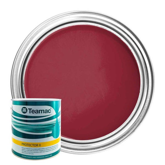 Teamac Antifouling Paint Inland/Coastal Red (2.5 Litres)