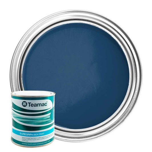Teamac Suregrip Deck Paint in Blue (1 Litre)