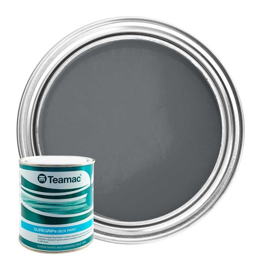 Teamac Suregrip Deck Paint in Grey (1 Litre)