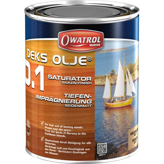 Owatrol Deks Olje D.1 Hardwood Oil for Teak (1 Litre)