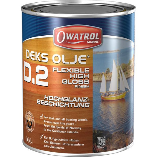 Owatrol Deks Olje D.2 High Gloss Varnish Oil (1 Litre)