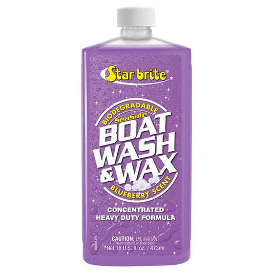 Star Brite Sea Safe Boat Wash & Wax (473ml / Blueberry)