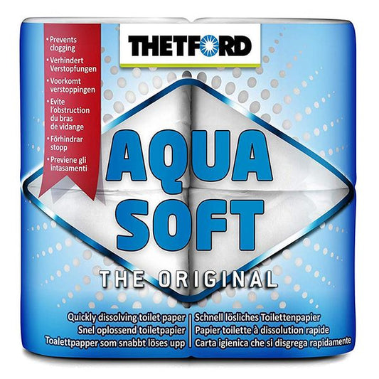 Thetford Aqua Soft Toilet Tissue (4 Pack)