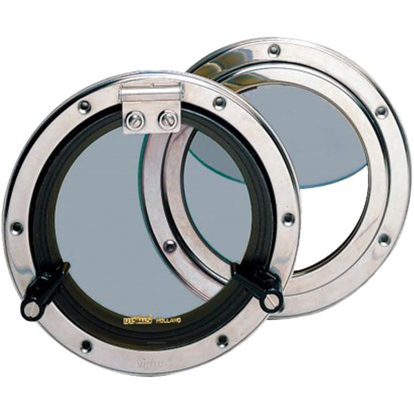 Vetus PQ52 Stainless Steel Porthole (151mm Diameter) Part No: V-PQ52
