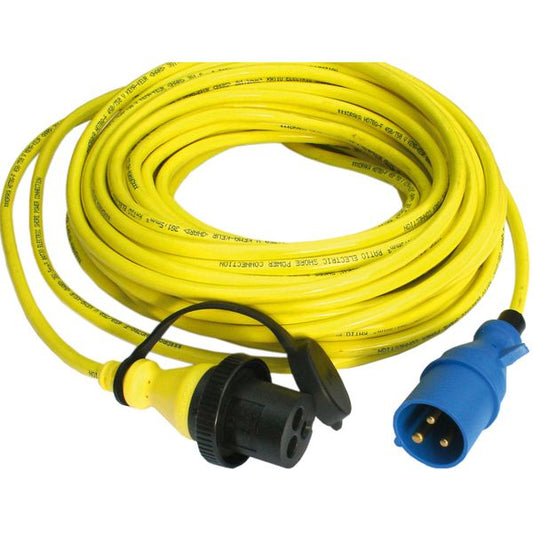 Victron Shore Power Cable with Moulded Plug (25m / 25A / 3x4mm²)