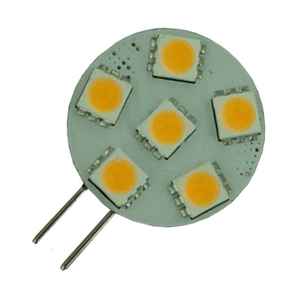 Warm White LED G4 Light Bulb (10V - 30V / 1W)