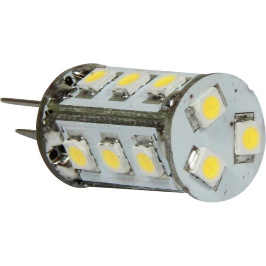 Cool White LED G4 Light Bulb (10V - 30V / 1.4W)