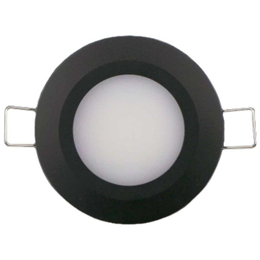 Slim Black LED Downlight for Recess Mount (Cool White/Touch Dimmable)