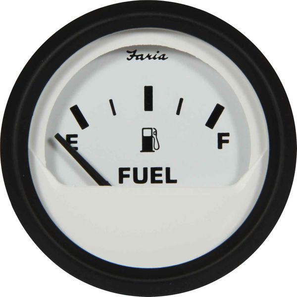Faria Beede 6 Gauge Set in Euro White Style (Inboard Motors)
