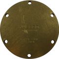 Jabsco Pump End Cover Plate 17378-1000 for Jabsco Engine Cooling Pumps