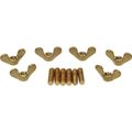 Orbitrade 15932 End Cover Pin Wing Screw Kit for Volvo Raw Water Pumps