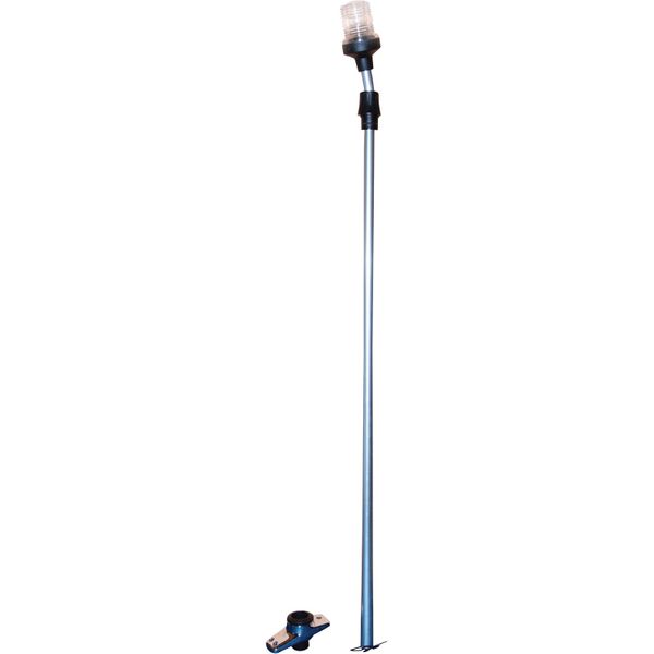 Perko 1311 Telescopic All Round White Pole Light (822mm Length)