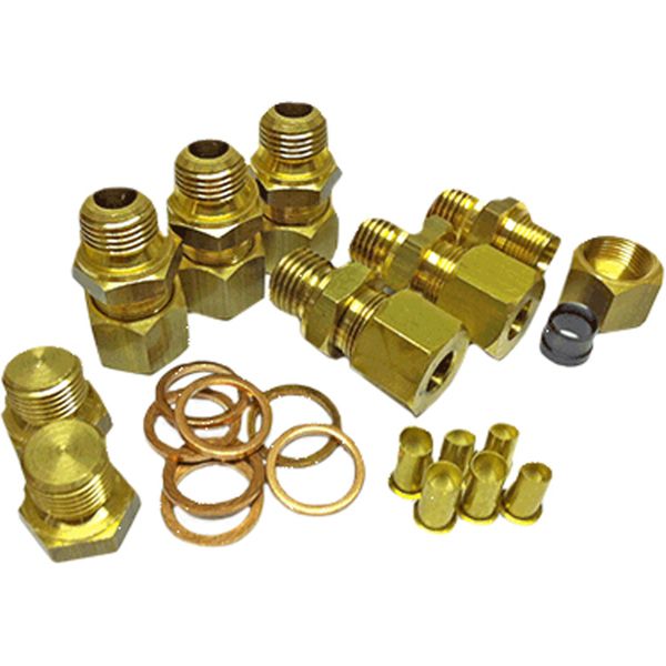 Vetus Fitting Kit for Dual Non Return Valve (10mm Fittings)