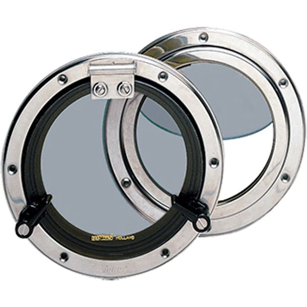 Vetus PQ51 Stainless Steel Porthole (126mm Diameter)